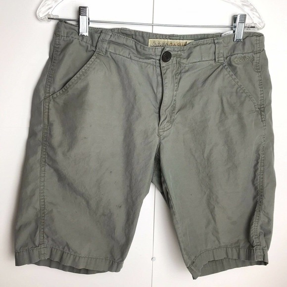 Cabelas Casuals Grey Outdoor Cargo Short - Picture 2 of 8